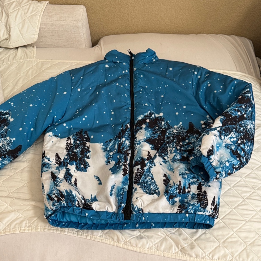 Kids Blue Winter Jacket